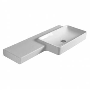 Раковина-столешница Simas Flow 